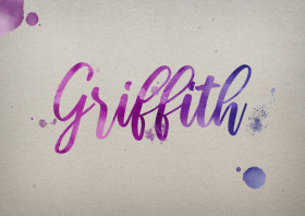 Griffith Watercolor Name DP