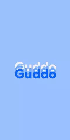 Name DP: Guddo
