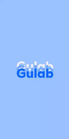 Name DP: Gulab