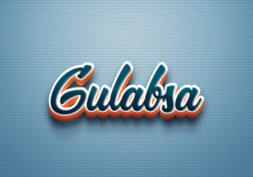 Cursive Name DP: Gulabsa