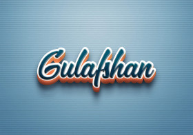 Cursive Name DP: Gulafshan