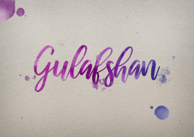 Gulafshan Watercolor Name DP