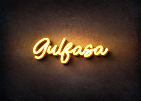 Glow Name Profile Picture for Gulfasa