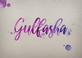 Gulfasha Watercolor Name DP