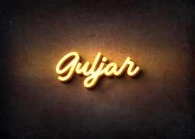 Glow Name Profile Picture for Guljar