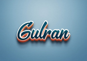 Cursive Name DP: Gulran