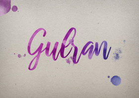 Gulran Watercolor Name DP