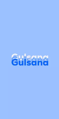 Name DP: Gulsana