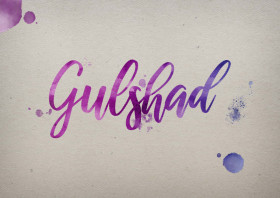 Gulshad Watercolor Name DP