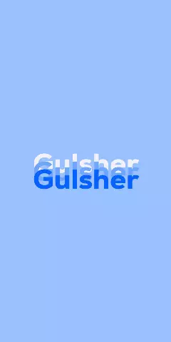 Name DP: Gulsher