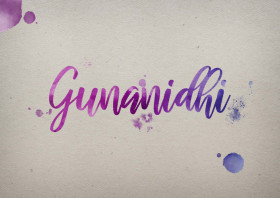 Gunanidhi Watercolor Name DP