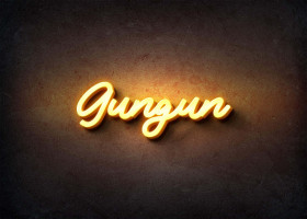 Glow Name Profile Picture for Gungun