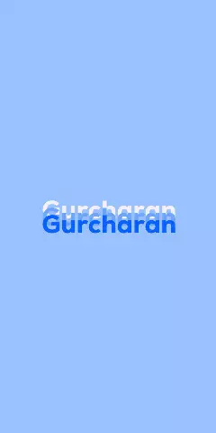 Name DP: Gurcharan