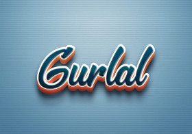 Cursive Name DP: Gurlal