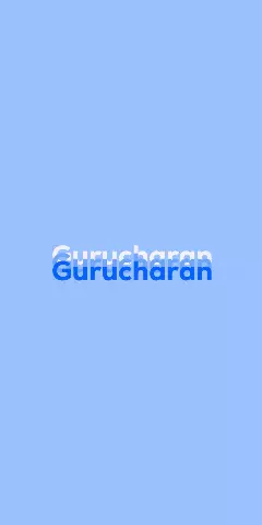 Name DP: Gurucharan