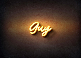 Glow Name Profile Picture for Guy