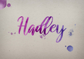 Hadley Watercolor Name DP