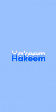 Name DP: Hakeem