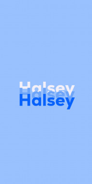 Name DP: Halsey
