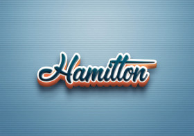 Cursive Name DP: Hamilton
