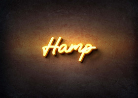 Glow Name Profile Picture for Hamp