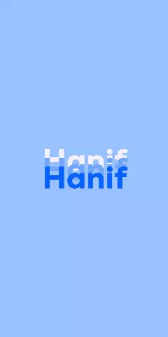 Name DP: Hanif