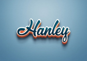 Cursive Name DP: Hanley