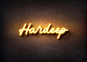 Glow Name Profile Picture for Hardeep