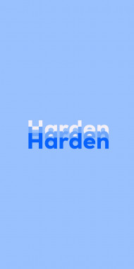 Name DP: Harden