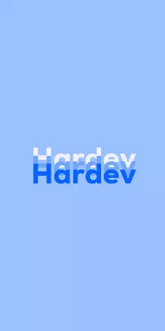 Name DP: Hardev