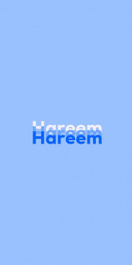 Name DP: Hareem