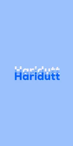 Name DP: Haridutt
