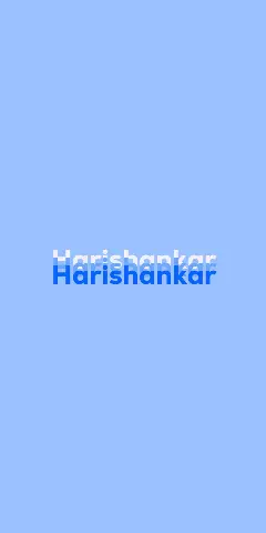 Name DP: Harishankar