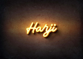 Glow Name Profile Picture for Harji