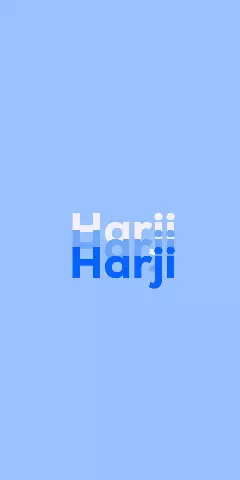 Name DP: Harji
