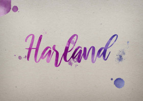 Harland Watercolor Name DP