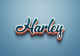 Cursive Name DP: Harley
