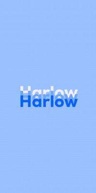 Name DP: Harlow