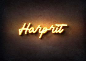 Glow Name Profile Picture for Harprit