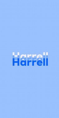 Name DP: Harrell