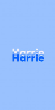 Name DP: Harrie