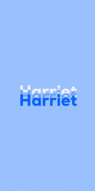 Name DP: Harriet