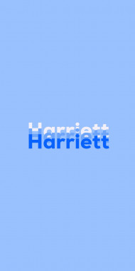 Name DP: Harriett