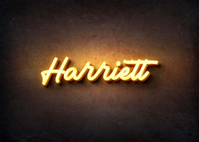 Glow Name Profile Picture for Harriett