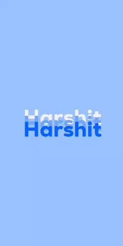 Name DP: Harshit