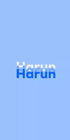 Name DP: Harun