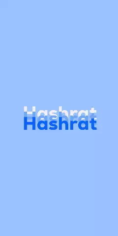 Name DP: Hashrat