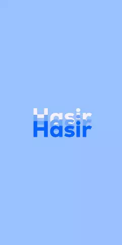 Name DP: Hasir