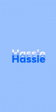 Name DP: Hassie