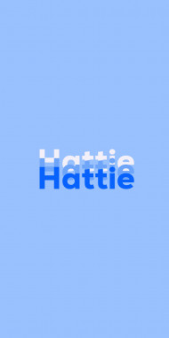 Name DP: Hattie